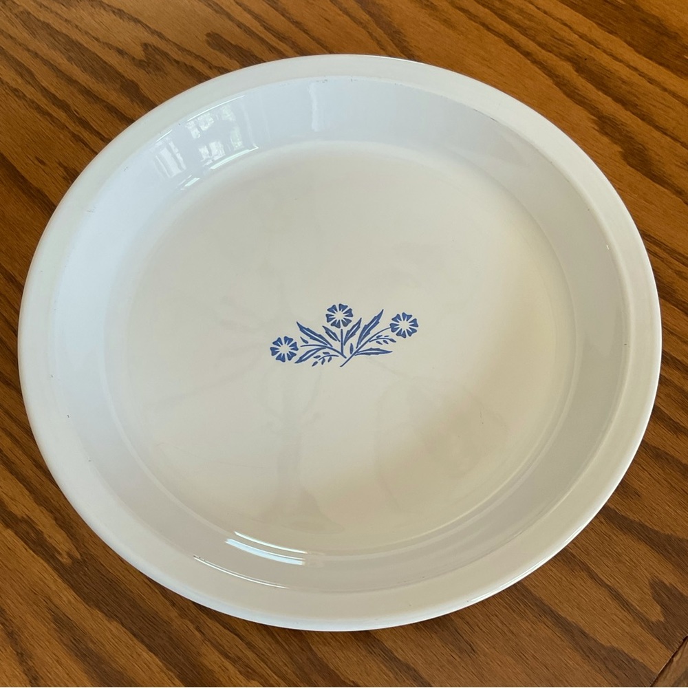 Vintage (70’s) Corning Ware Cornflower Blue 9” Pie Plate